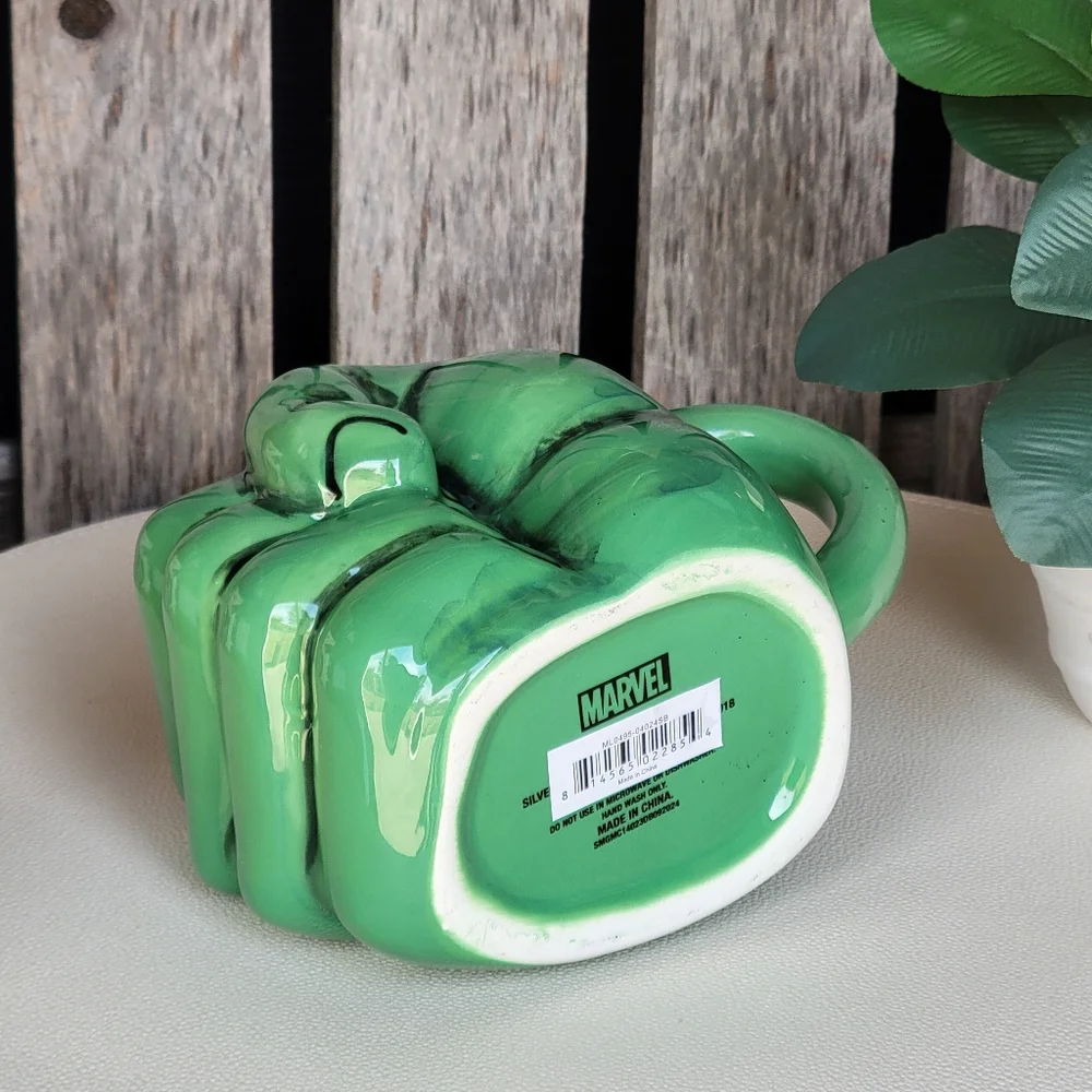 Incredible Hulk Green Oversized Fist Mug- Marvel - Picture 10 of 10